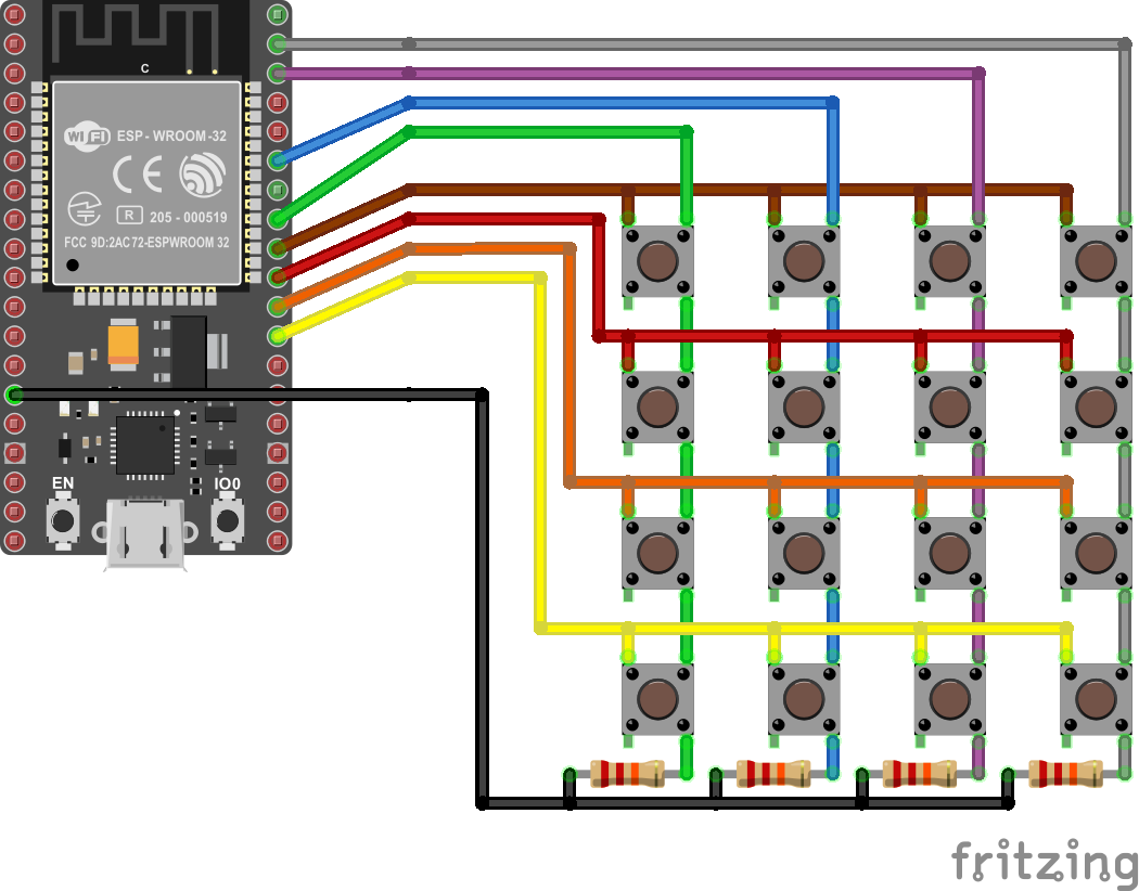 Connection using MCU