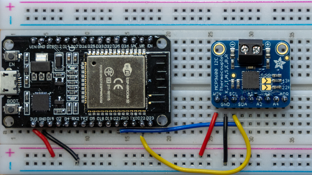 Illustration of wiring from a Raspberry Pi device