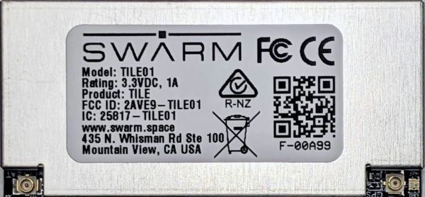 Swarm Tile modem