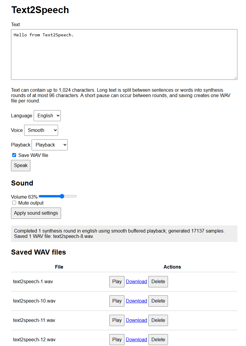 Web screen shot
