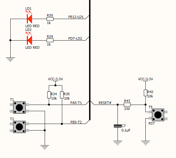 NESHTEC NeshNode Pinout LEDs and buttons