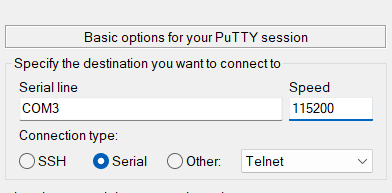 putty config